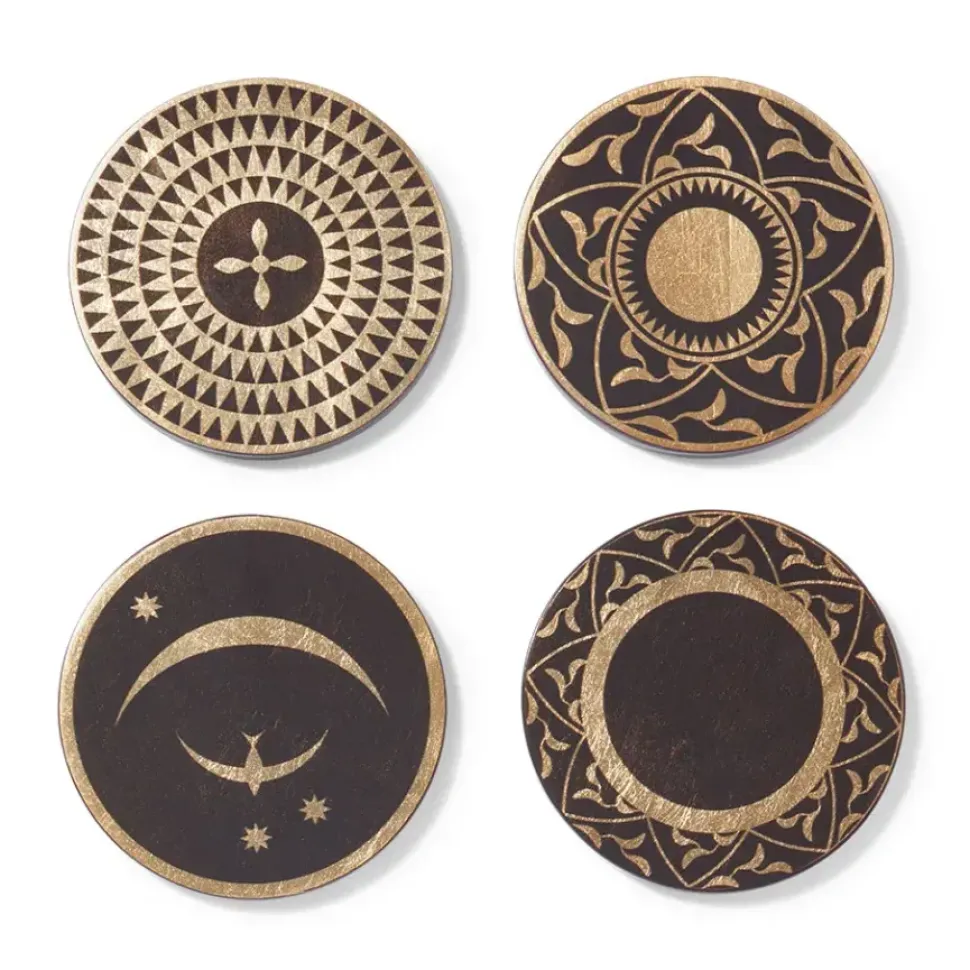 Sumatran Symbols Coasters
