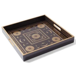 Sumatran Symbols Lacquer Tray