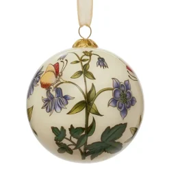 The Met Cloisters Garden Hand-Painted Glass Ornament Set
