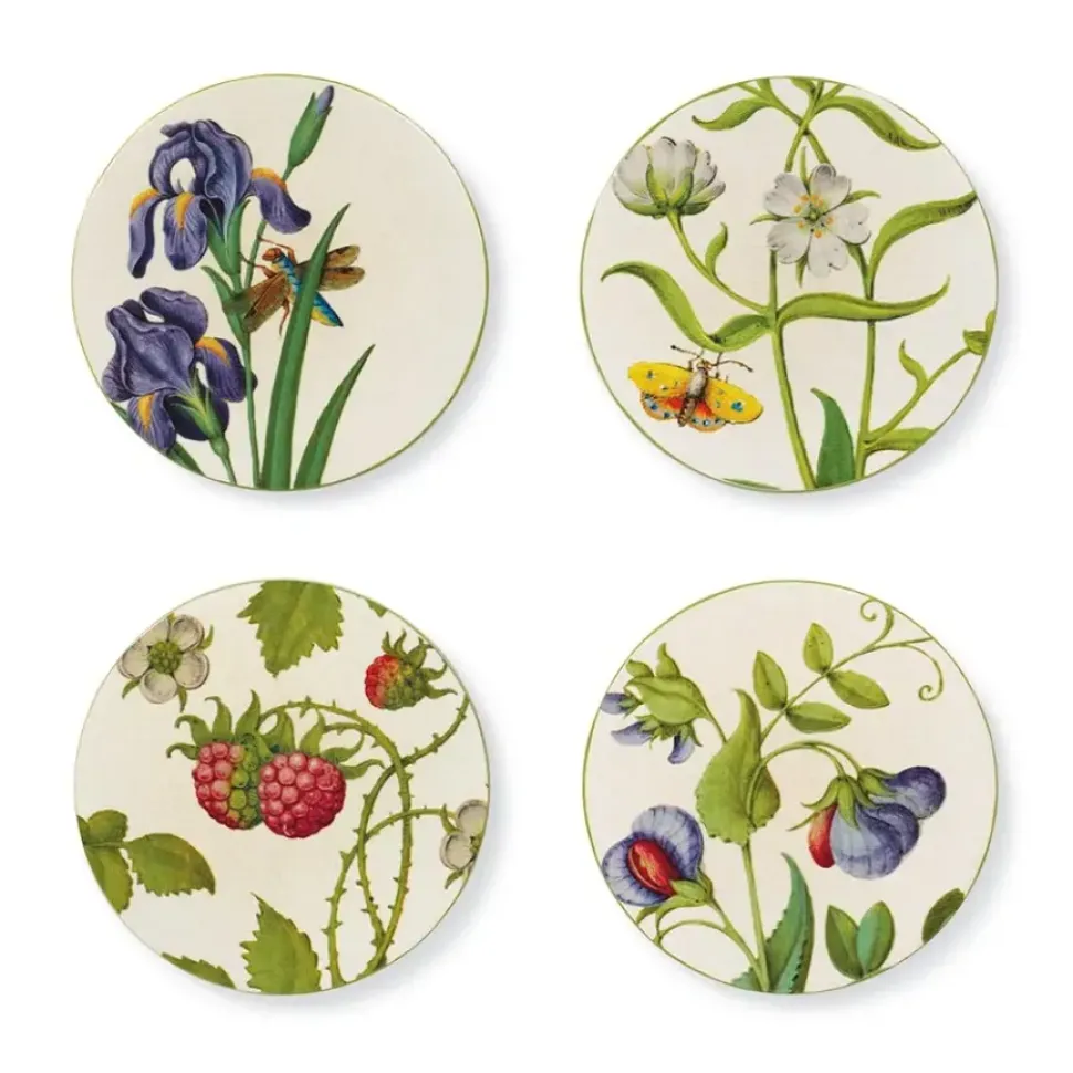 The Met Cloisters Garden Lacquer Coasters
