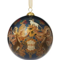 The Met Cloisters Tapestry Painted Glass Ornament