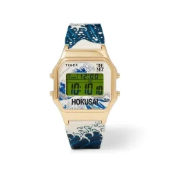 Timex Hokusai Great Wave Digital Watch