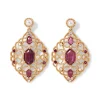 Turkish Amethyst Statement Earrings