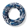 Turkish Saz Leaf Infinity Scarf