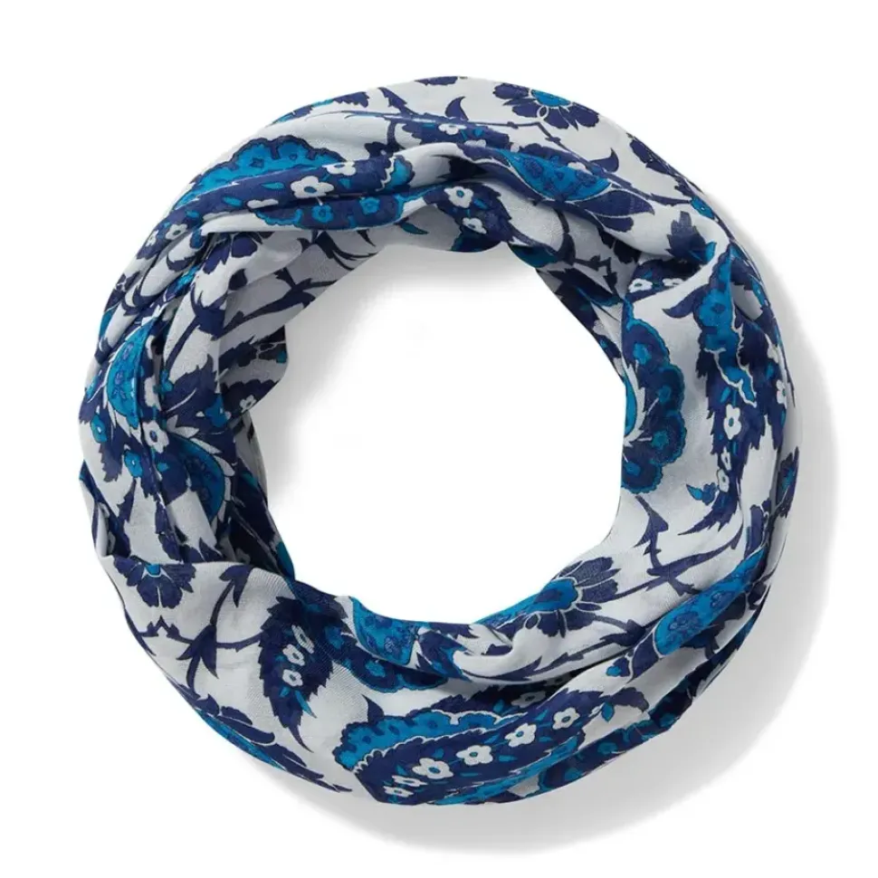 Turkish Saz Leaf Infinity Scarf