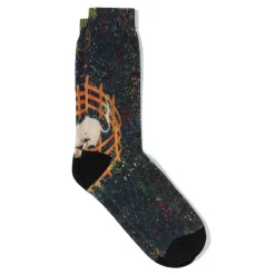 Unicorn In A Garden Socks