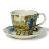 Van Gogh First Steps Teacup And Saucer