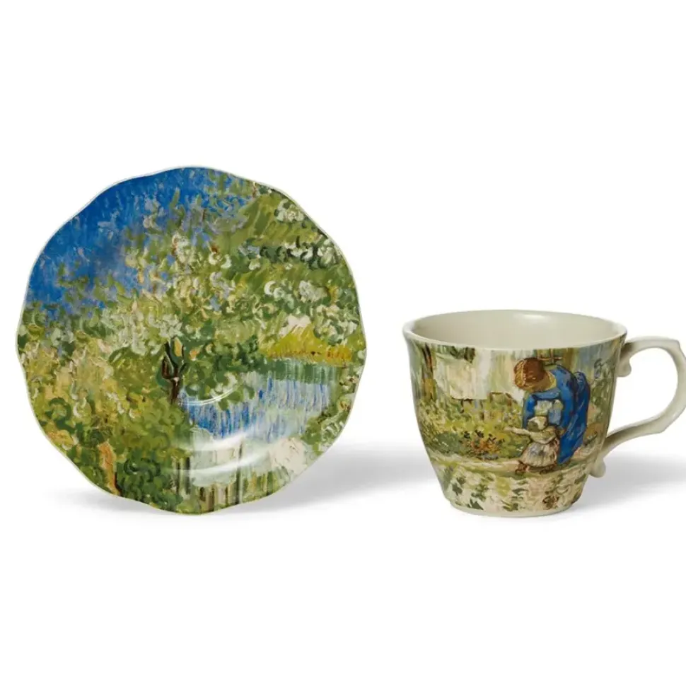 Van Gogh First Steps Teacup And Saucer