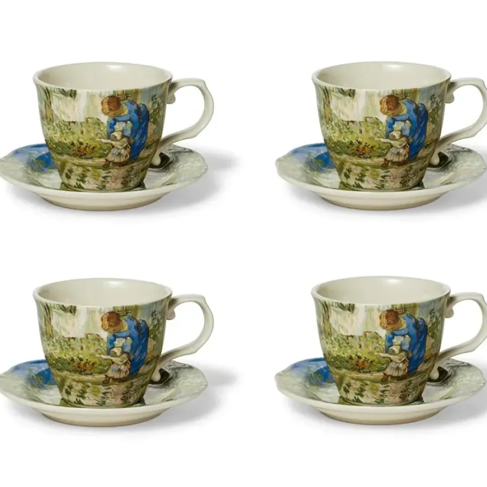 Van Gogh First Steps Teacup And Saucer