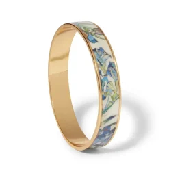 Van Gogh Irises Enamel Bangle