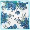Van Gogh Irises Silk Neckerchief