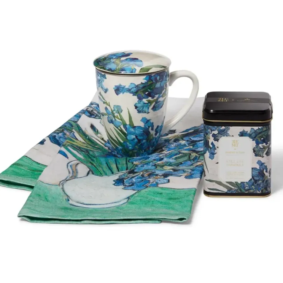 Van Gogh Irises Tea Set