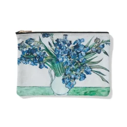 Van Gogh Irises Zip Pouch