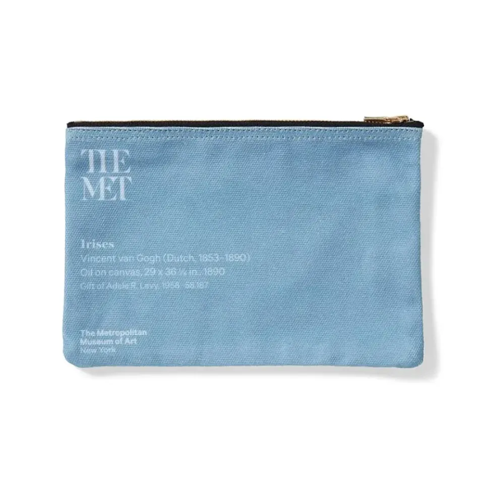 Van Gogh Irises Zip Pouch