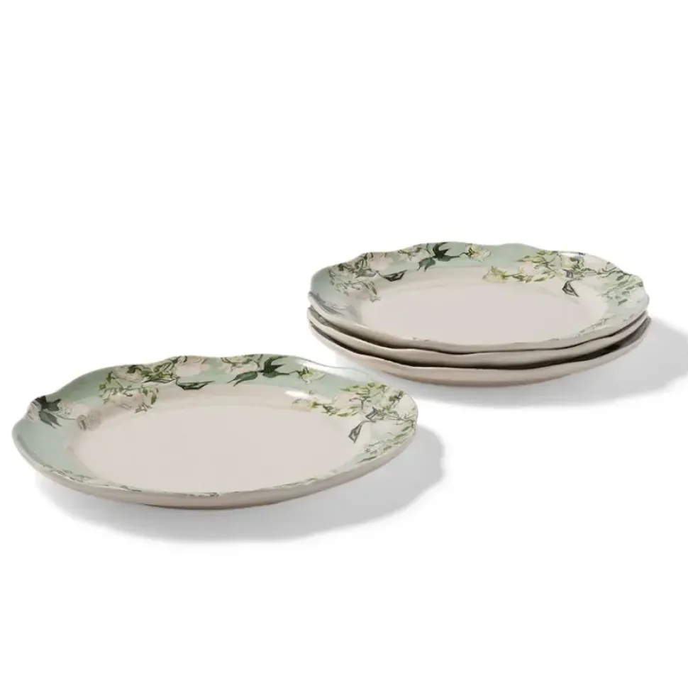 Van Gogh Roses Dinner Plate