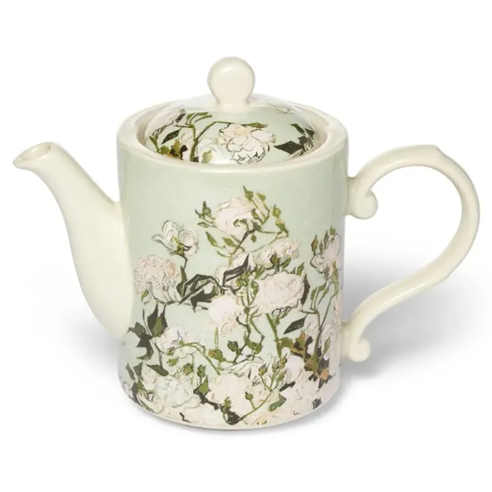 Van Gogh Roses Teapot