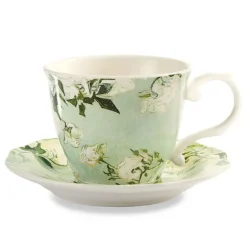 Van Gogh Roses Teapot And Teacup Set