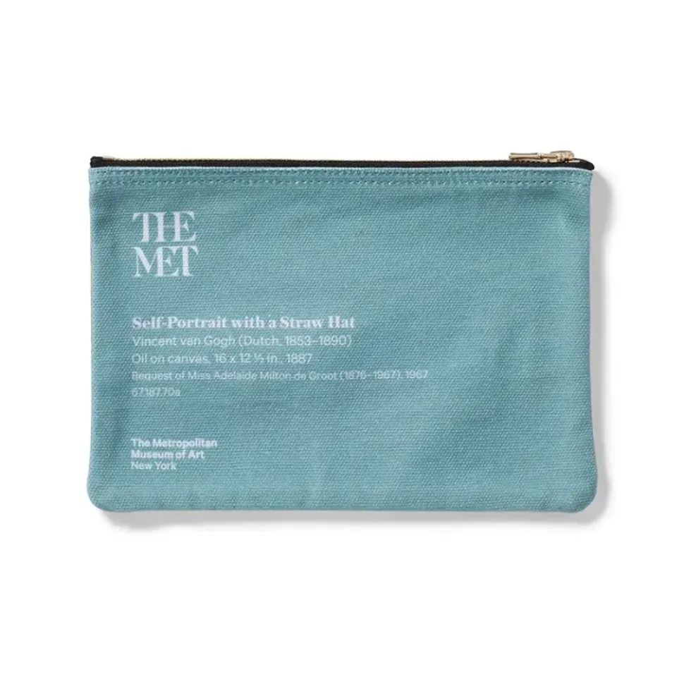 Van Gogh Self-Portrait Zip Pouch