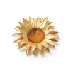 Van Gogh Sunflower Brooch