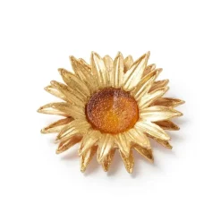 Van Gogh Sunflower Brooch