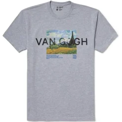 Van Gogh Wheat Field With Cypresses Unisex Tee