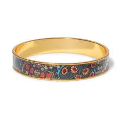 William Morris Blackthorn Enamel Bangle