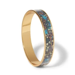 William Morris Blackthorn Enamel Bangle