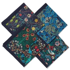 William Morris Botanical Print Napkin Set
