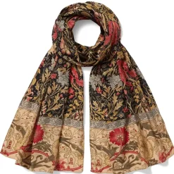 William Morris Compton Oblong Silk Scarf