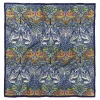William Morris Peacock And Dragon Square Silk Scarf