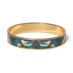 William Morris Strawberry Thief Enamel Bangle