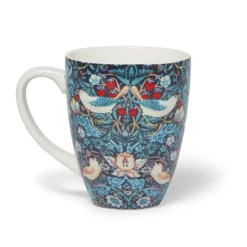 William Morris Strawberry Thief Covered Mug With Tea Infuser