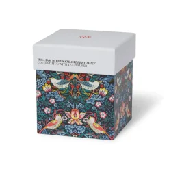 William Morris Strawberry Thief Covered Mug With Tea Infuser
