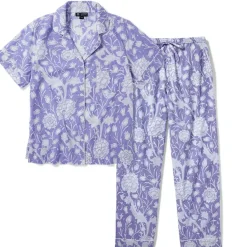 William Morris Wild Tulip Cotton Pajamas