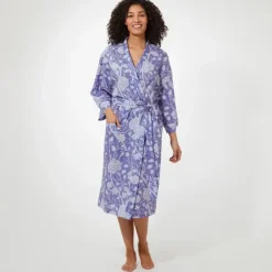 William Morris Wild Tulip Cotton Robe