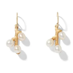Willow Catkins Pearl Drop Earrings