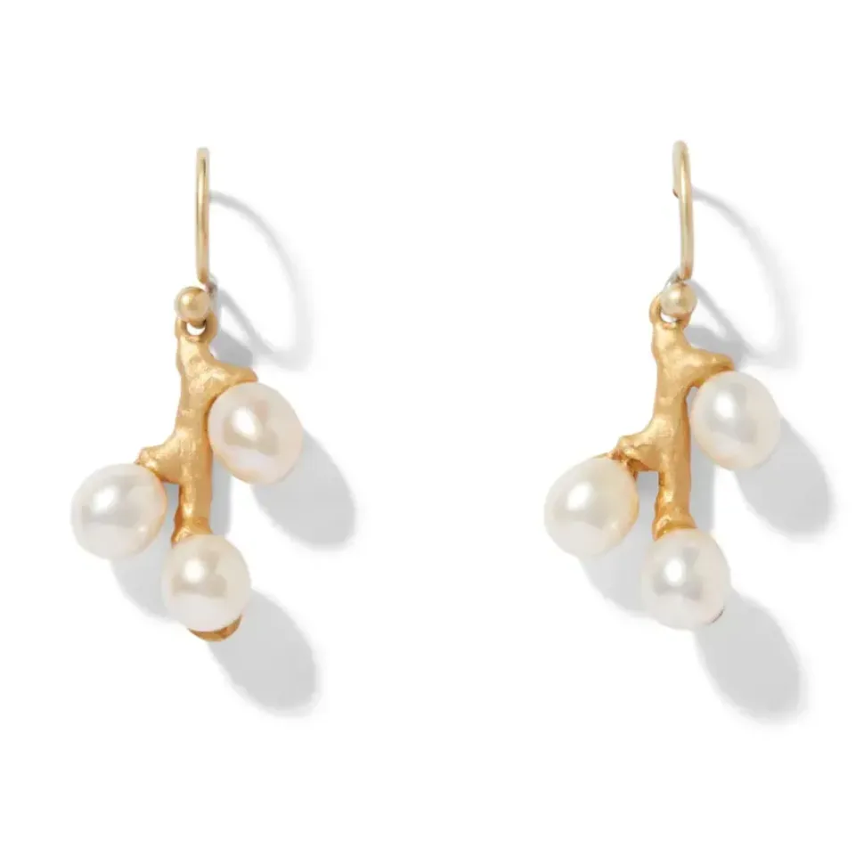Willow Catkins Pearl Drop Earrings