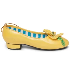 Yellow Flower Shoe Ornament