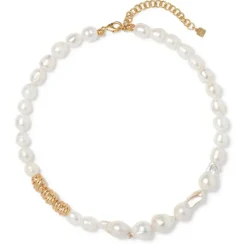 Cypriot Twist Pearl Necklace