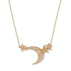 Erte Celestial Pendant Necklace
