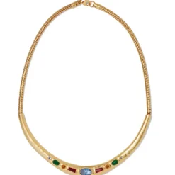 Medieval Stone Collar Necklace
